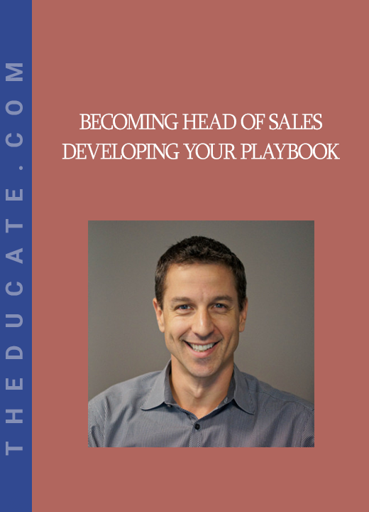 Becoming Head of Sales - Developing Your Playbook