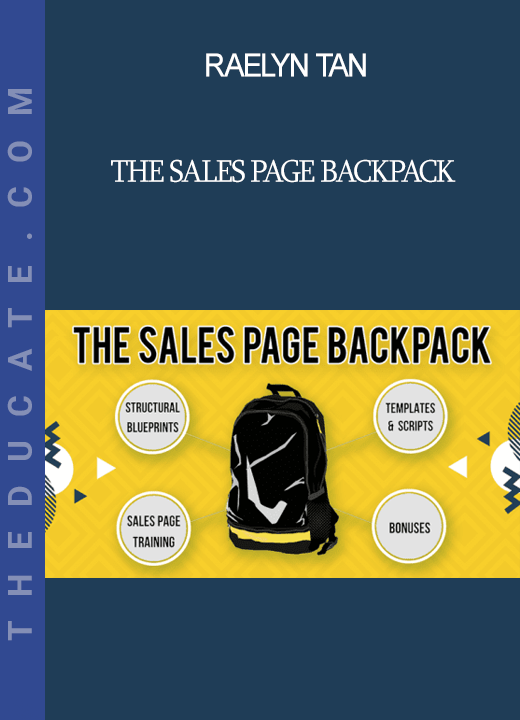 Raelyn Tan - The Sales Page Backpack