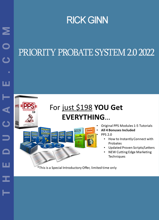 Rick Ginn - Priority Probate System 2.0 2022