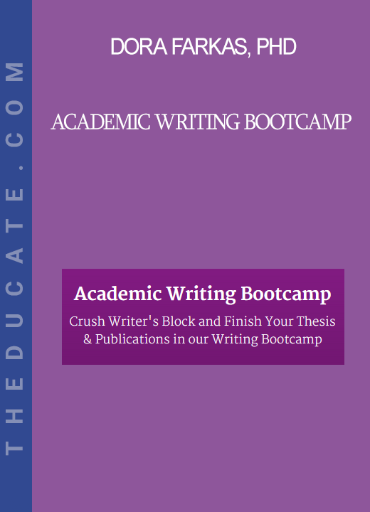 Dora Farkas, PhD - Academic Writing Bootcamp