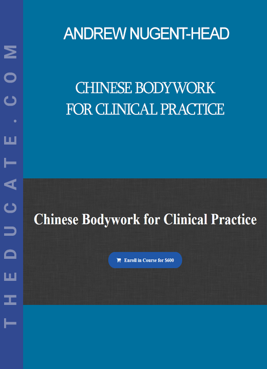 Andrew Nugent-Head - Chinese Bodywork for Clinical Practice