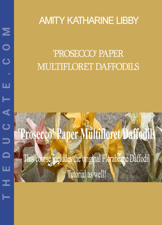 Amity Katharine Libby - 'Prosecco' Paper Multifloret Daffodils