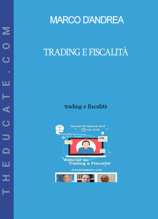 Marco D’Andrea – Trading E Fiscalità