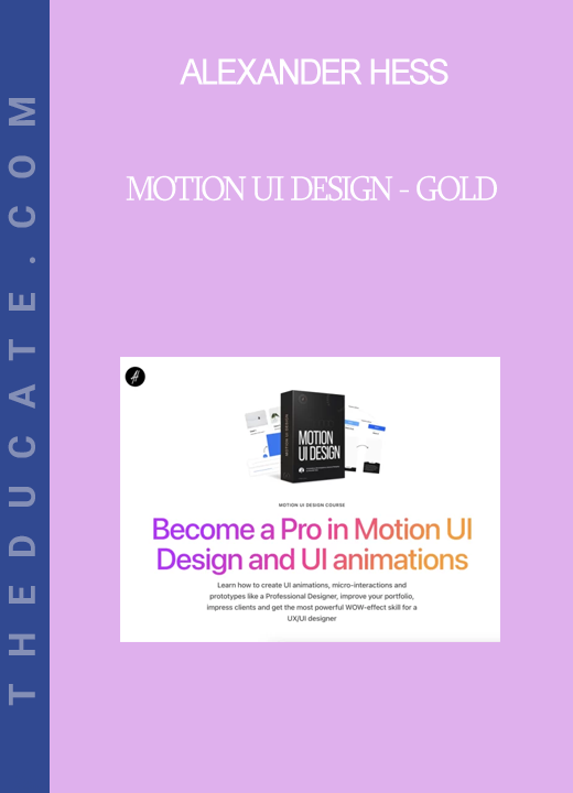 Alexander Hess - Motion UI Design - Gold