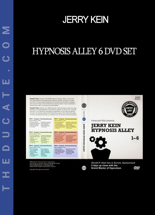 Jerry Kein - Hypnosis Alley 6 DVD Set