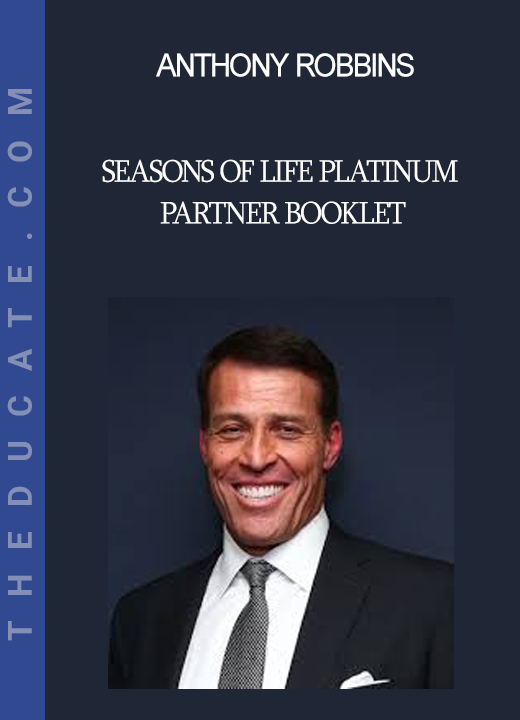 Anthony Robbins - Seasons Of Life Platinum Partner Booklet