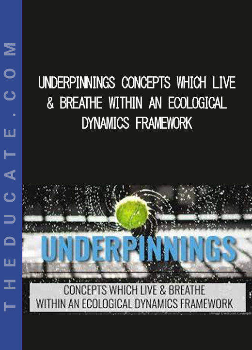 UNDERPINNINGS CONCEPTS WHICH LIVE & BREATHE WITHIN AN ECOLOGICAL DYNAMICS FRAMEWORK