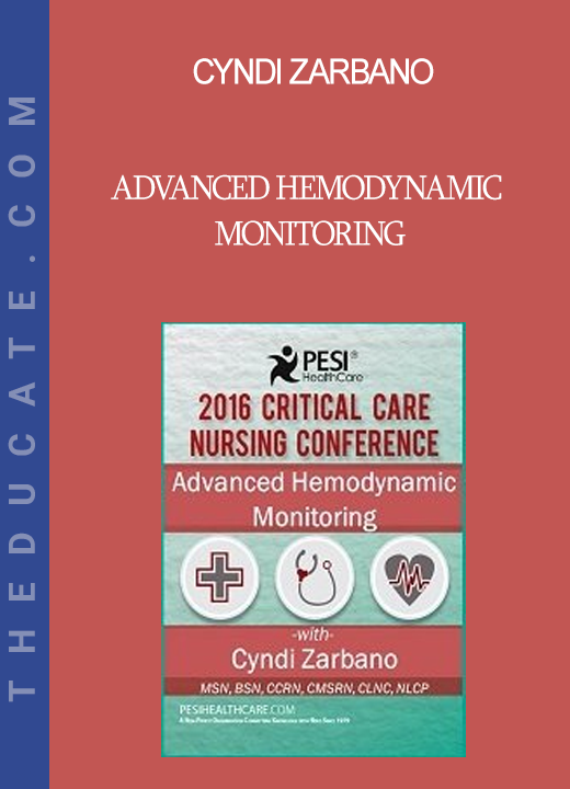 Cyndi Zarbano - Advanced Hemodynamic Monitoring